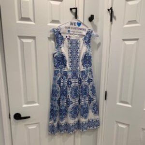 Talbots Grecian Fit and Flare